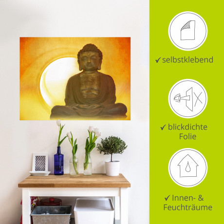 Artland Artprint Boeddha 2 als artprint op linnen, poster, muursticker in verschillende maten afbeelding2 - 1