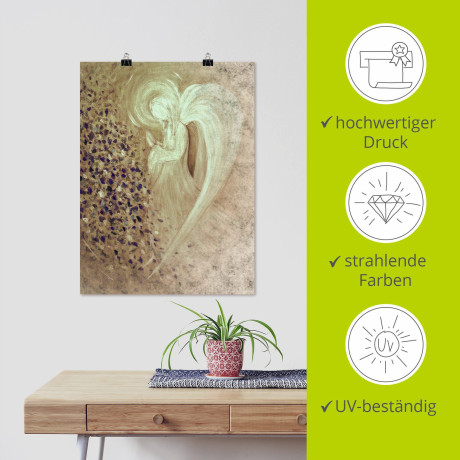 Artland Artprint Engel I als artprint op linnen, poster, muursticker in verschillende maten afbeelding2 - 1