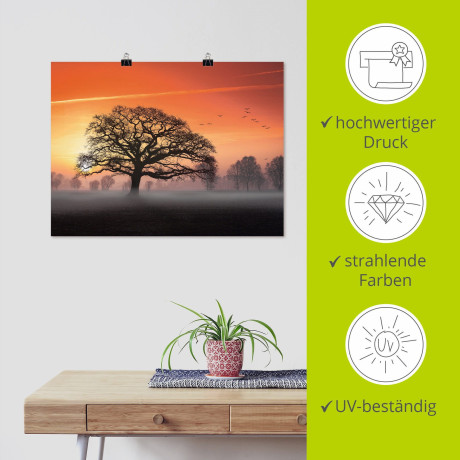 Artland Artprint Filigraan en meer... als artprint op linnen, poster in verschillende formaten maten afbeelding2 - 1