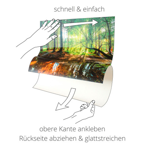 Artland Artprint Mini zen tuin - zand als artprint op linnen, poster, muursticker in verschillende maten afbeelding2 - 1