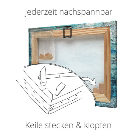 Artland Artprint op linnen Vintage wijn gespannen op een spieraam afbeelding2 - 1