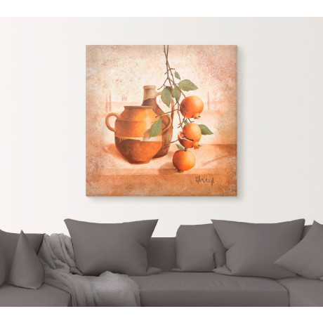 Artland Artprint Rijpe granaatappels als artprint op linnen, poster in verschillende formaten maten afbeelding2 - 1