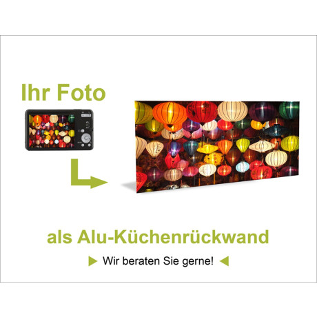 Artland Keukenwand Rode hete chilipeper Aluminium spatscherm met plakband, gemakkelijke montage afbeelding2 - 1