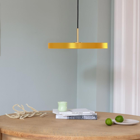 Asteria Medium hanglamp saffron yellow - met koordset - Ø 43 cm afbeelding2 - 1