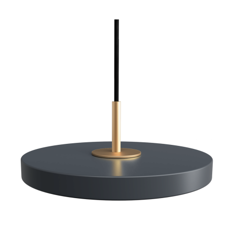Asteria micro hanglamp anthracite grey - met koordset - Ø 15 cm afbeelding2 - 1