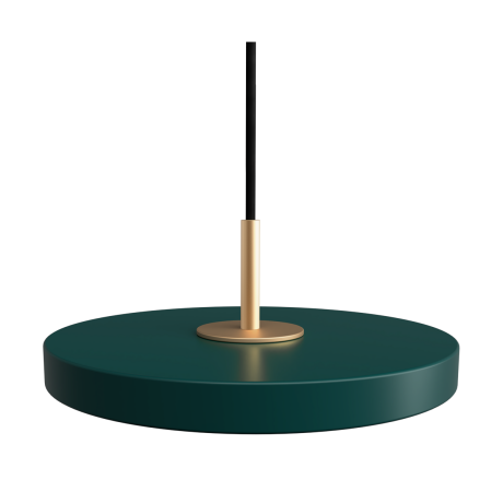 Asteria micro hanglamp forest green - met koordset - Ø 15 cm afbeelding2 - 1