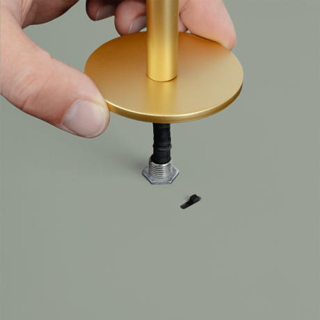 Asteria Plus Mini hanglamp nuance olive - met koordset - Ø31 cm afbeelding2 - 1