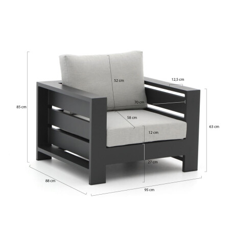 Bellagio Avolo lounge tuinstoel - Laagste prijsgarantie! afbeelding2 - 1