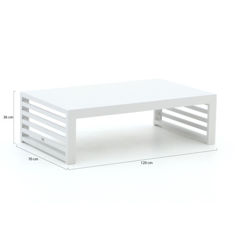 Bellagio Cadora lounge tuintafel 120x70x36cm - Laagste prijsgarantie! afbeelding2 - 1