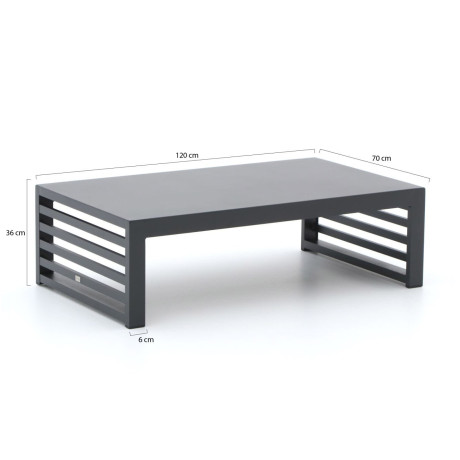 Bellagio Cadora lounge tuintafel 120x70x36cm - Laagste prijsgarantie! afbeelding2 - 1