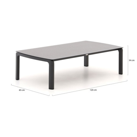 Bellagio Ciane lounge tuintafel 120x65x34cm - Laagste prijsgarantie! afbeelding2 - 1