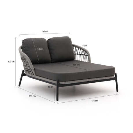 Bellagio Cupello lounge daybed - Laagste prijsgarantie! afbeelding2 - 1