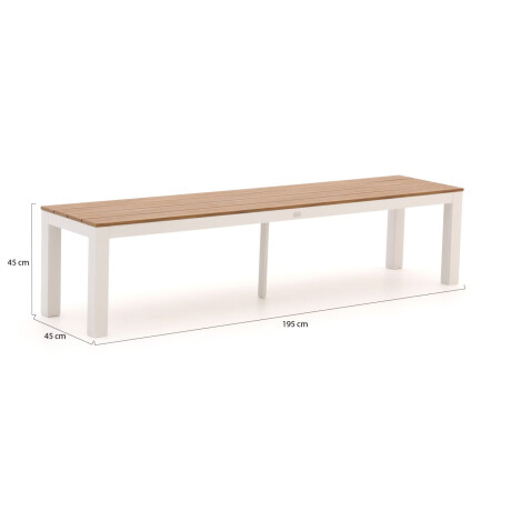 Bellagio Fidenza 220cm picknickset 3-delig - Laagste prijsgarantie! afbeelding2 - 1