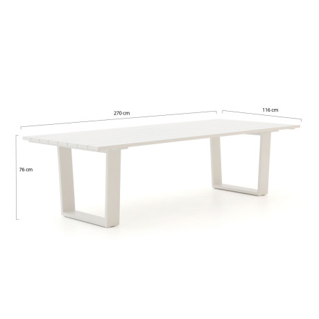 Bellagio Leggo dining tuintafel 270x116x76cm - Laagste prijsgarantie! afbeelding2 - 1