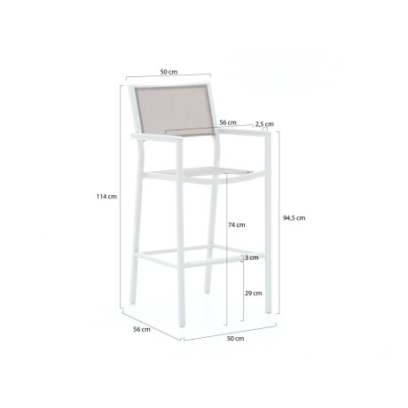 Bellagio Roma/Trecenta 225cm barset 7-delig - Laagste prijsgarantie! afbeelding2 - 1