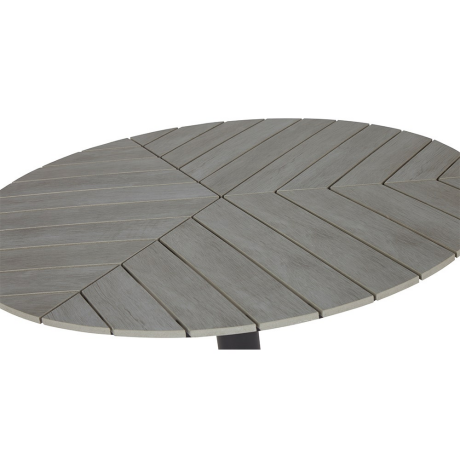 Bente ronde tuintafel grijs - Ø 113 cm afbeelding2 - 1