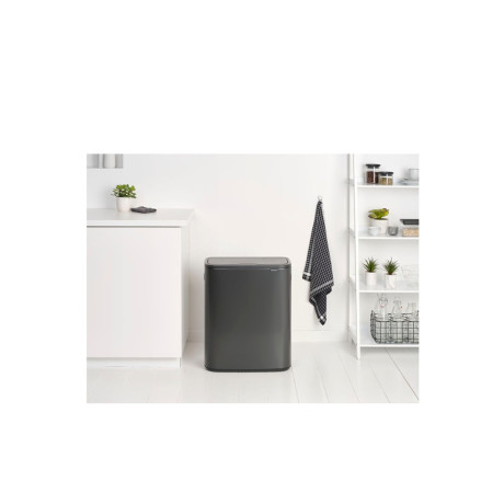 Brabantia Bo Touch Bin prullenbak 2 x 30 liter afbeelding2 - 1