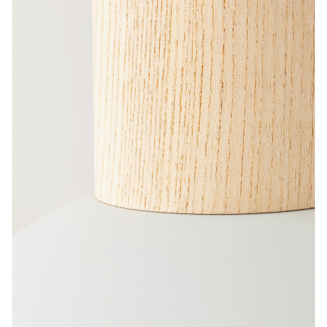 Brilliant Leuchten Hanglamp Daintree Hanglamp, E27, metaal/hout afbeelding2 - 1