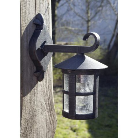 Brilliant Leuchten Wandlamp voor buiten Jordy 29 cm hoogte, e27 max. 60 w, led geschikt, van roestvrij edelstaal afbeelding2 - 1