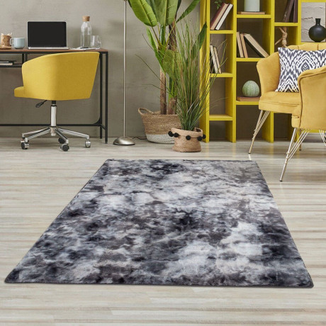 Carpet City Hoogpolig vloerkleed TOLEDO500 bijzonder zacht, 3d-effect, unikleuren afbeelding2 - 1