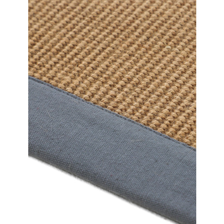 carpetfine Sisalkleed Sisal met gekleurd randdessin, antislip achterzijde afbeelding2 - 1