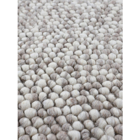 carpetfine Vloerkleed Calo Handgeweven tapijt, uni kleuren, gemeleerd, handgeweven, 70% wol afbeelding2 - 1