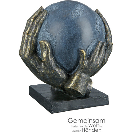 Casablanca by Gilde Decoratief figuur Sculptuur Save the World (1 stuk) afbeelding2 - 1