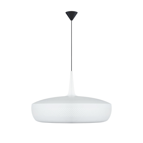 Clava Dine hanglamp matt white - met koordset zwart - Ø 43 cm afbeelding2 - 1