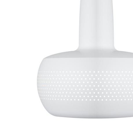 Clava hanglamp matt white - met koordset wit - Ø 21,5 cm afbeelding2 - 1