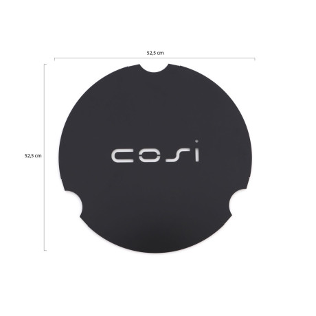 Cosi coverplate Glass Set round Size L - Laagste prijsgarantie! afbeelding2 - 1