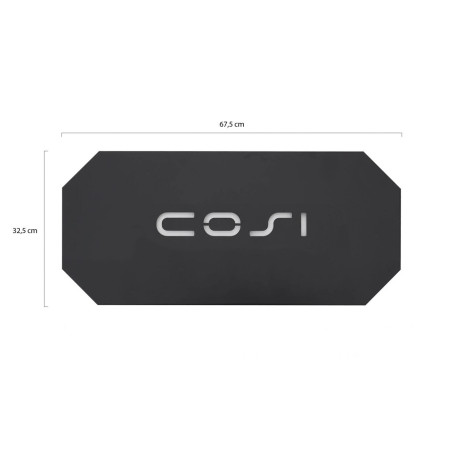 Cosi coverplate Straight Glass Set - Laagste prijsgarantie! afbeelding2 - 1