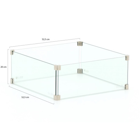 Cosi Square Glass Set Size L - Laagste prijsgarantie! afbeelding2 - 1