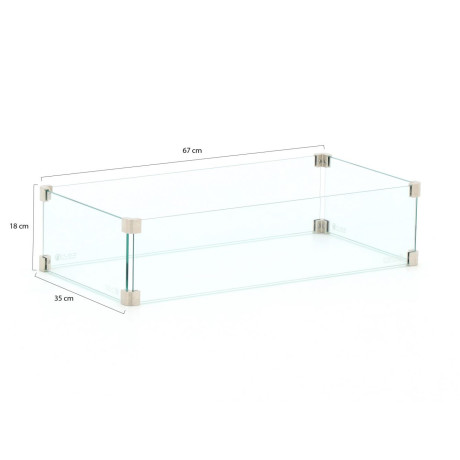 Cosi Straight Glass Set - Laagste prijsgarantie! afbeelding2 - 1