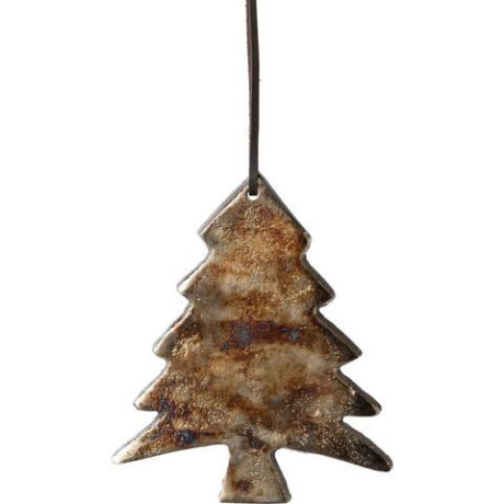 Creativ deco Wandkerstboom Kerst versiering van gietaluminium (4 stuks) afbeelding2 - 1