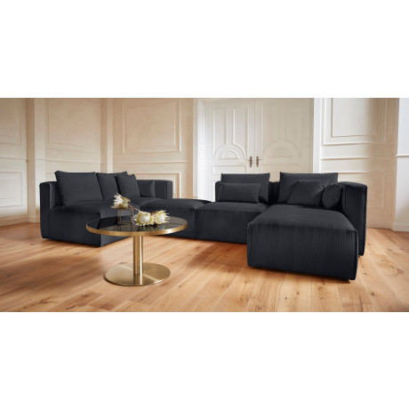 Guido Maria Kretschmer Home&Living Zithoek Comfine U-vorm samengesteld van modules, in 3 stoffen en vele kleuren afbeelding2 - 1