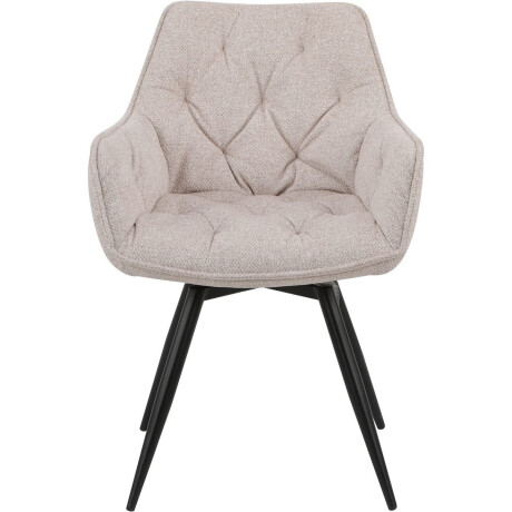 HELA Eetkamerstoel Mara Draaistoel, teddy bekleding, geweven stof of velvet (set) afbeelding2 - 1