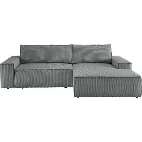 Home affaire Hoekbank SHERWOOD bedbank 267 cm, L-model, Slaapfunctie met bedlade (210x136 cm), cord, vintage, fluweel afbeelding2 - 1