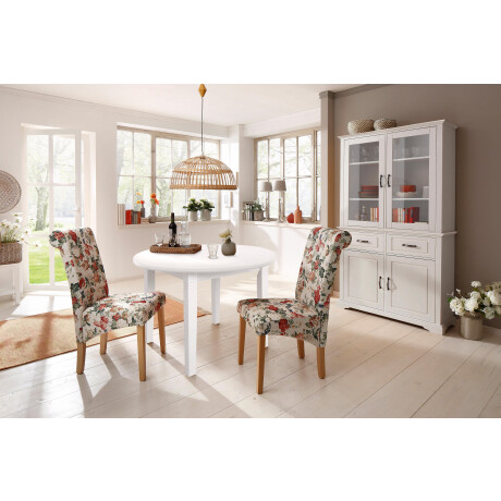 Home affaire Eettafel Danuta van massief grenen, rond design afbeelding2 - 1