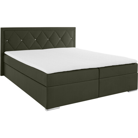 Leonique Boxspring Alfie, bestseller, optioneel met bedlade met strassteentjes in het hoofdbord, h2, h3 en h4 ter keuze afbeelding2 - 1