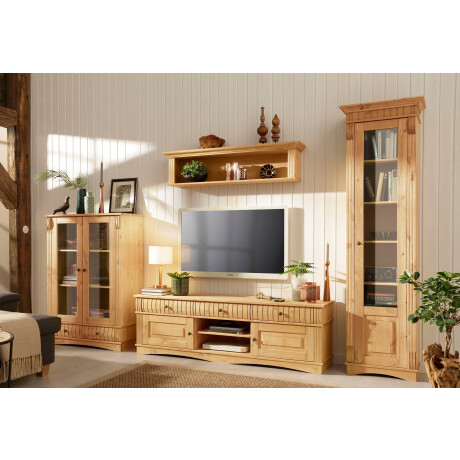 Home affaire Tv-meubel Teresa Commode van massief dennenhout, breedte 154 cm afbeelding2 - 1