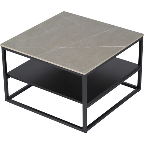 HELA Salontafel Hugo Salontafel, vierkant, gesinterde steen, opbergplank (1 stuk) afbeelding2 - 1