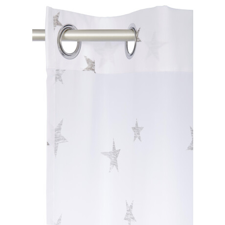 my home Gordijn Ster Transparant, voile, polyester (1 stuk) afbeelding2 - 1