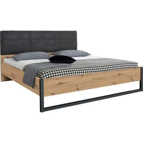 rauch Bed TAMPA in moderne industriële stijl, metalen bedslede afbeelding2 - 1