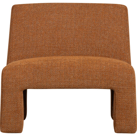 WOOOD Fauteuil Lavid geweven stof, 4-poots frame h 73 cm x b 74 cm afbeelding2 - 1