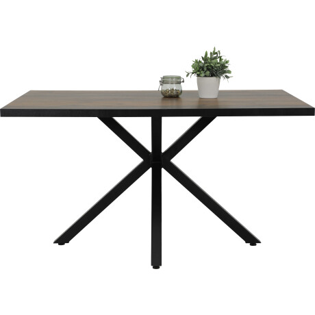 HELA Eethoek Spree Eettafel 140x90 cm met dikke rand, microvezel bekleding(4-delig) afbeelding2 - 1