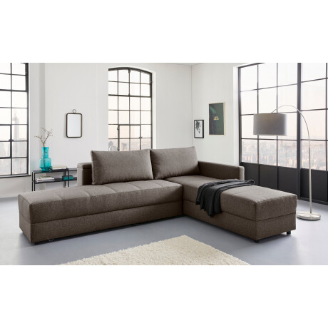LOOKS BY WOLFGANG JOOP Hoekbank LooksIII L-vorm door draaifunctie tot bed verwisselbaar, inclusief opbergvak afbeelding2 - 1
