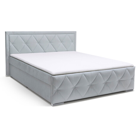 Leonique Boxspring Alfie, bestseller! Inclusief bedlade & topper Optioneel met knoopstiksels of strassstenen, H2, H3 en H4 verkrijgbaar afbeelding2 - 1