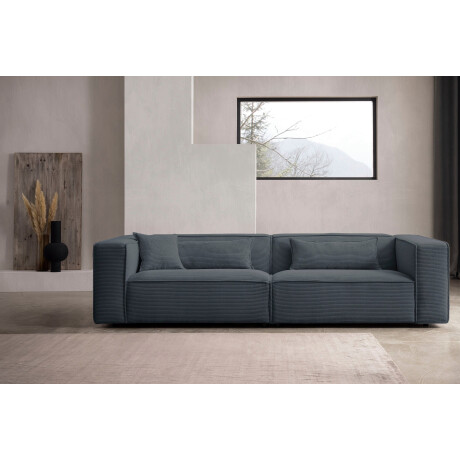 LeGer Home by Lena Gercke 3-zitsbank PIARA, bank met biesnaad, sofa in cord of linnenlook afbeelding2 - 1