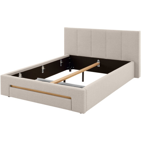 INOSIGN Gestoffeerd bed CiTY/GiRON, bedframe met bedlade, gestoffeerd opbergbed met hondenbed of opberglade, bekleding van corduroy of linnenlook afbeelding2 - 1