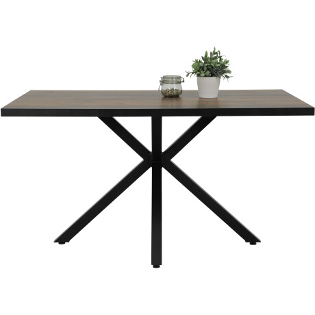 HELA Eethoek Spree Eettafel 140x90 cm met dikke rand, microvezel bekleding(4-delig) afbeelding2 - 1